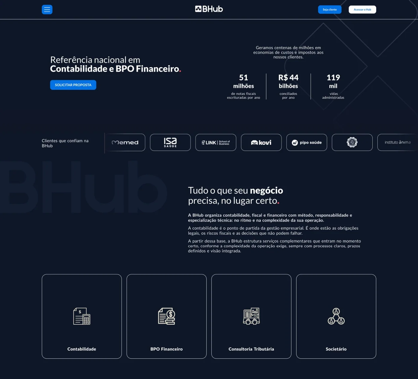 BHub - homepage
